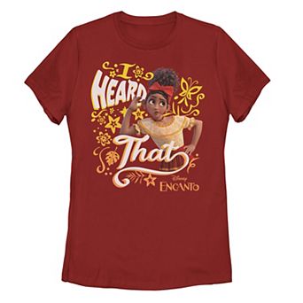 Disney's Encanto Dolores Juniors' "I Heard That" Graphic Tee