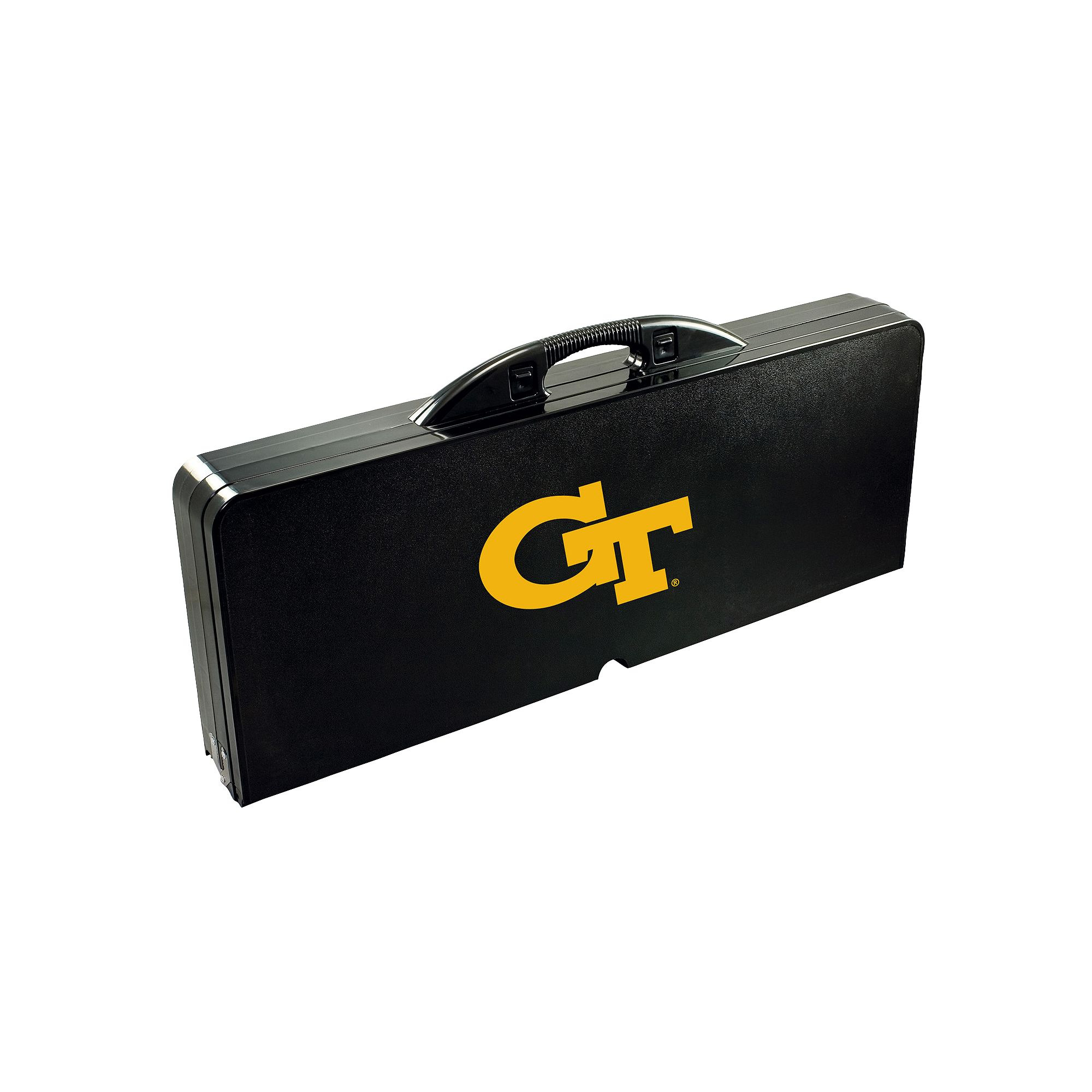 Georgia Tech Yellow Jackets Folding Table, Black