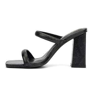 New York & Company Galina Women's Block Heel Dress Sandals