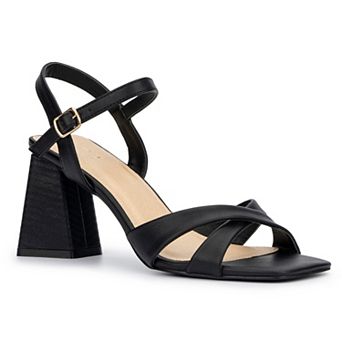 New York & Company Kathie Women's Block Heel Dress Sandals