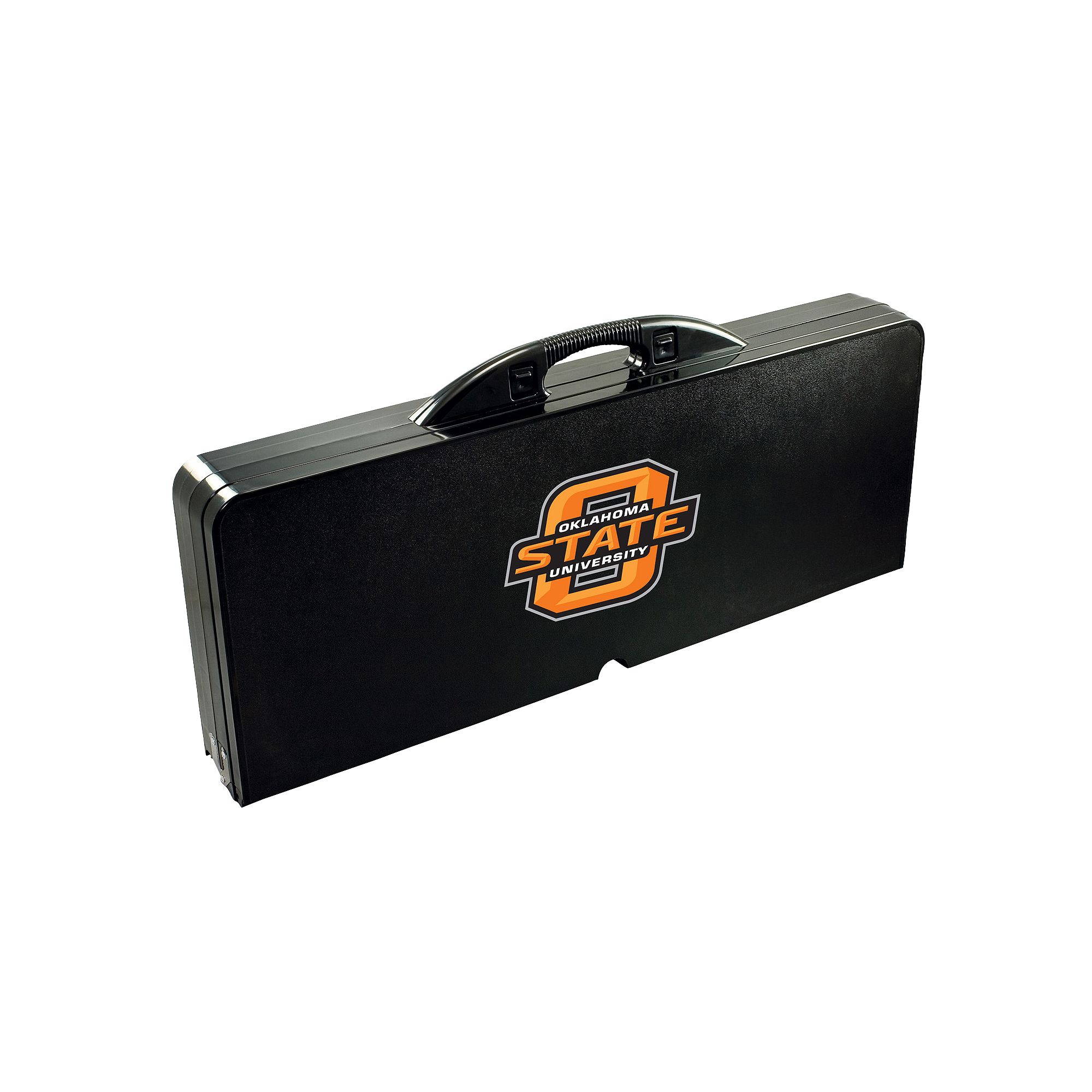 Oklahoma State Cowboys Folding Table, Black