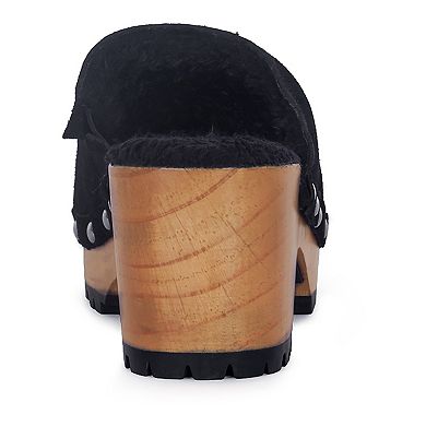 Rag & Co Tulley Women's Suede Clogs