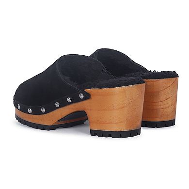 Rag & Co Tulley Women's Suede Clogs
