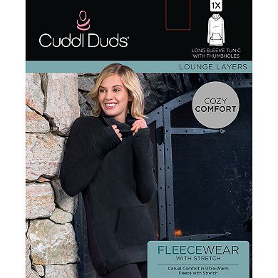 Women's Cuddl Duds® Fleecewear with Stretch Long Sleeve Tunic Top