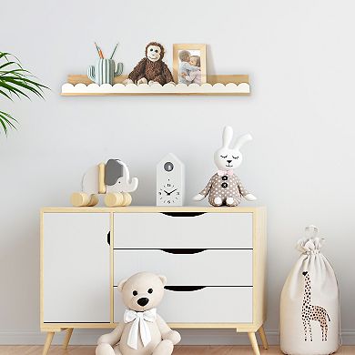 The Big One® Wood Scalloped Shelf