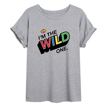 Juniors' Uno "I'm The Wild One" Graphic Tee