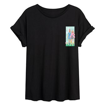 Juniors' Spring Barbie Graphic Tee
