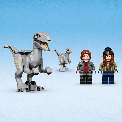 LEGO Jurassic World Blue & Beta Velociraptor Capture 76946 Building Kit (173 Pieces)