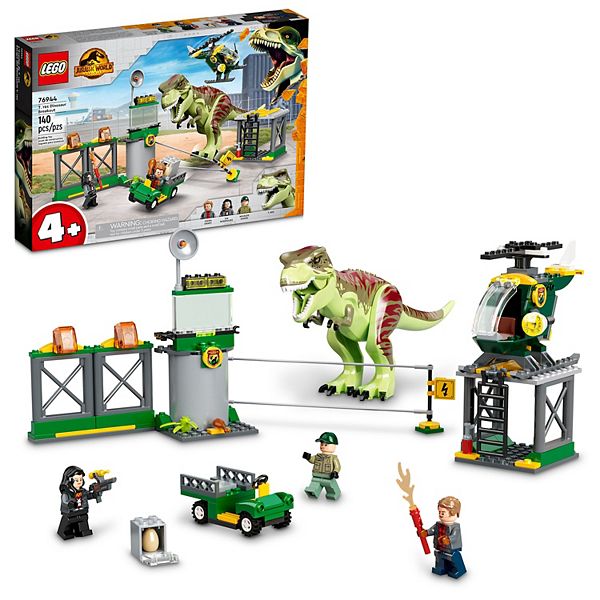 Dinosaurs Jurassic Figure Toy Building Block Set For Kids Children Play 8 Pieces 