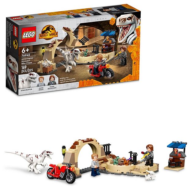 LEGO Jurassic World T. Rex & Atrociraptor Dinosaur Breakout 76948 by LEGO  Systems Inc.