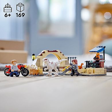 LEGO Jurassic World Atrociraptor Dinosaur: Bike Chase 76945 Building Kit (167 Pieces)