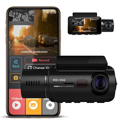 Rexing V3 Basic Front & Cabin Dash Cam