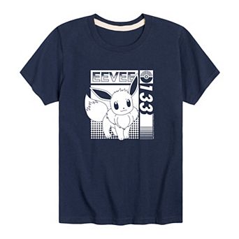 Boys 8-20 Pokemon Eevee 133 Graphic Tee