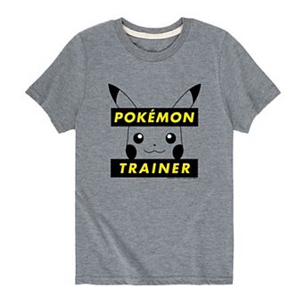 Boys 8-20 Pokemon Trainer Pikachu Graphic Tee