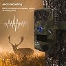 Rexing Woodlens H2-4K Wi-Fi Trail Camera - 20MP CMOS, 0.2s Trigger, 65ft Detection, Low Glow IR Night Vision