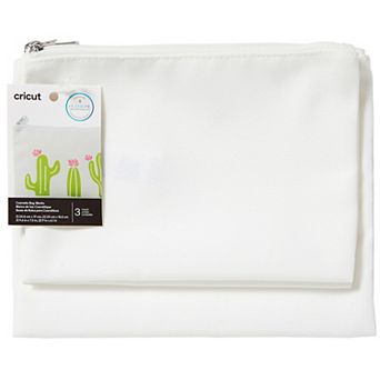 Cricut Infusible Ink Blank Cosmetic Bags 3-Pack