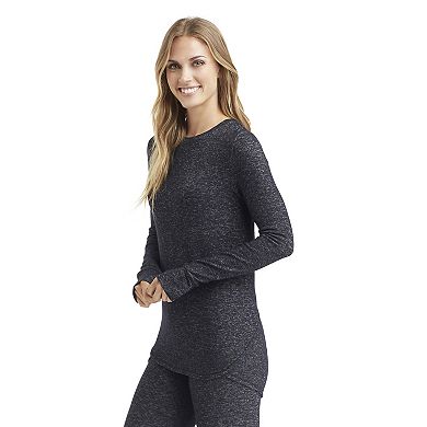 Women's Cuddl Duds® Soft Knit Long Sleeve Crewneck Top