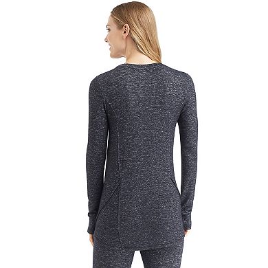 Women's Cuddl Duds® Soft Knit Long Sleeve Crewneck Top