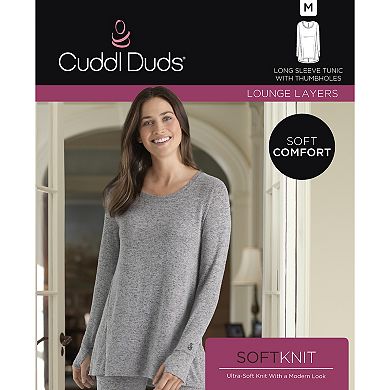 Women's Cuddl Duds® Soft Knit Long Sleeve Tunic Top