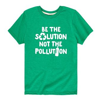 Boys 8-20 Earth Day Be The Solution Graphic Tee