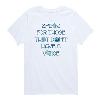 Boys 8-20 Speak For Those That Don't Graphic Tee