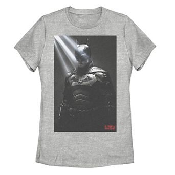 Juniors' DC Comics Batman Shadows Portrait Tee
