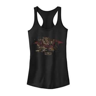 Juniors' DC Comics Who Is Batman? Tank Top