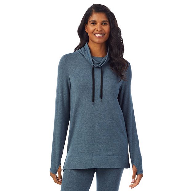 Cuddl Duds One Sleeve Tunic Tops for Women