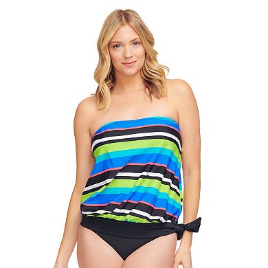 Women's Mazu Swim Blouson Tankini Top