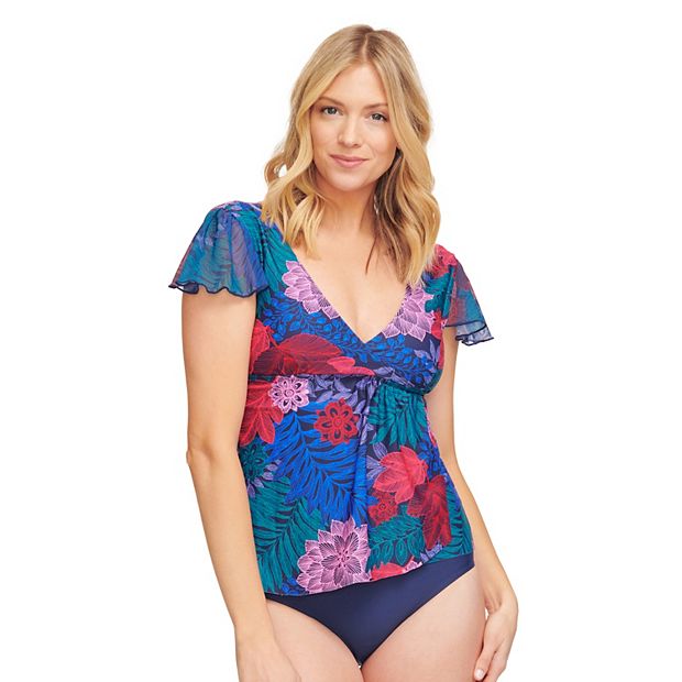 Kohls tankini best sale swim tops