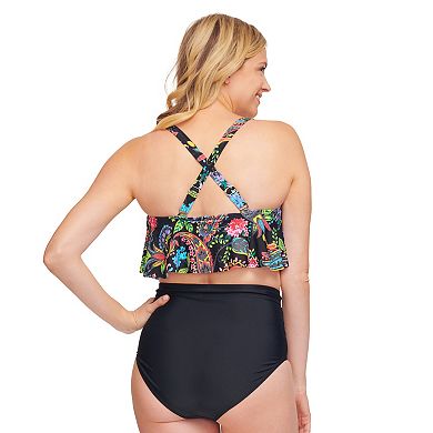 Women's Mazu Swim Flounce Bikini Top