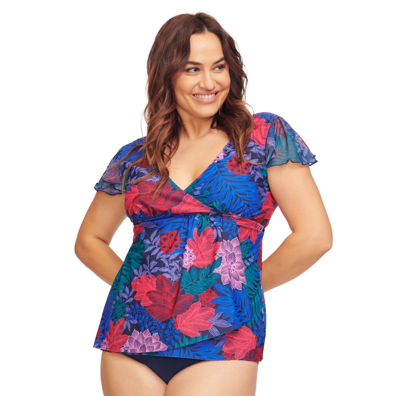 plus size tankini kohls