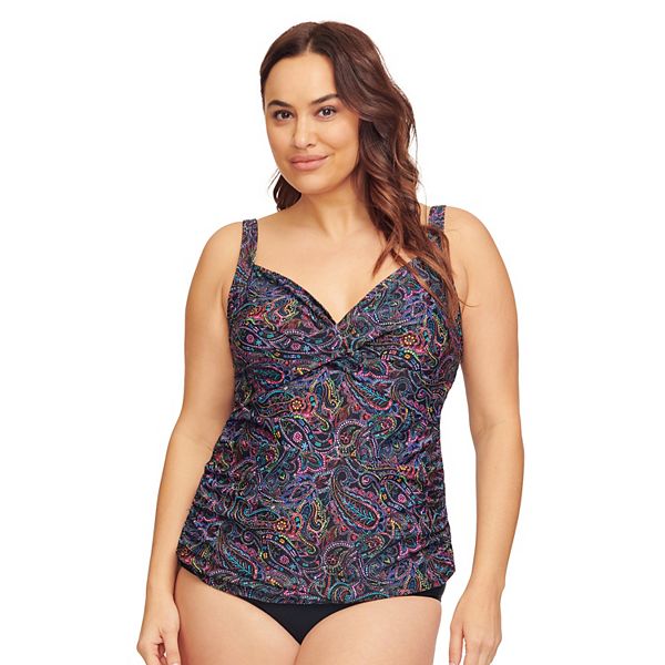 Kohls plus size store tankini