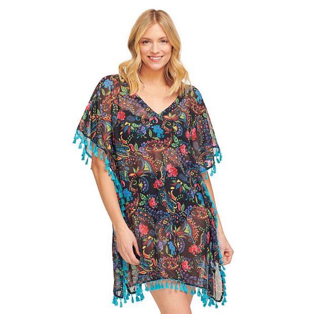 Women s Mazu Swim Kaftan Swim Cover Up Dress