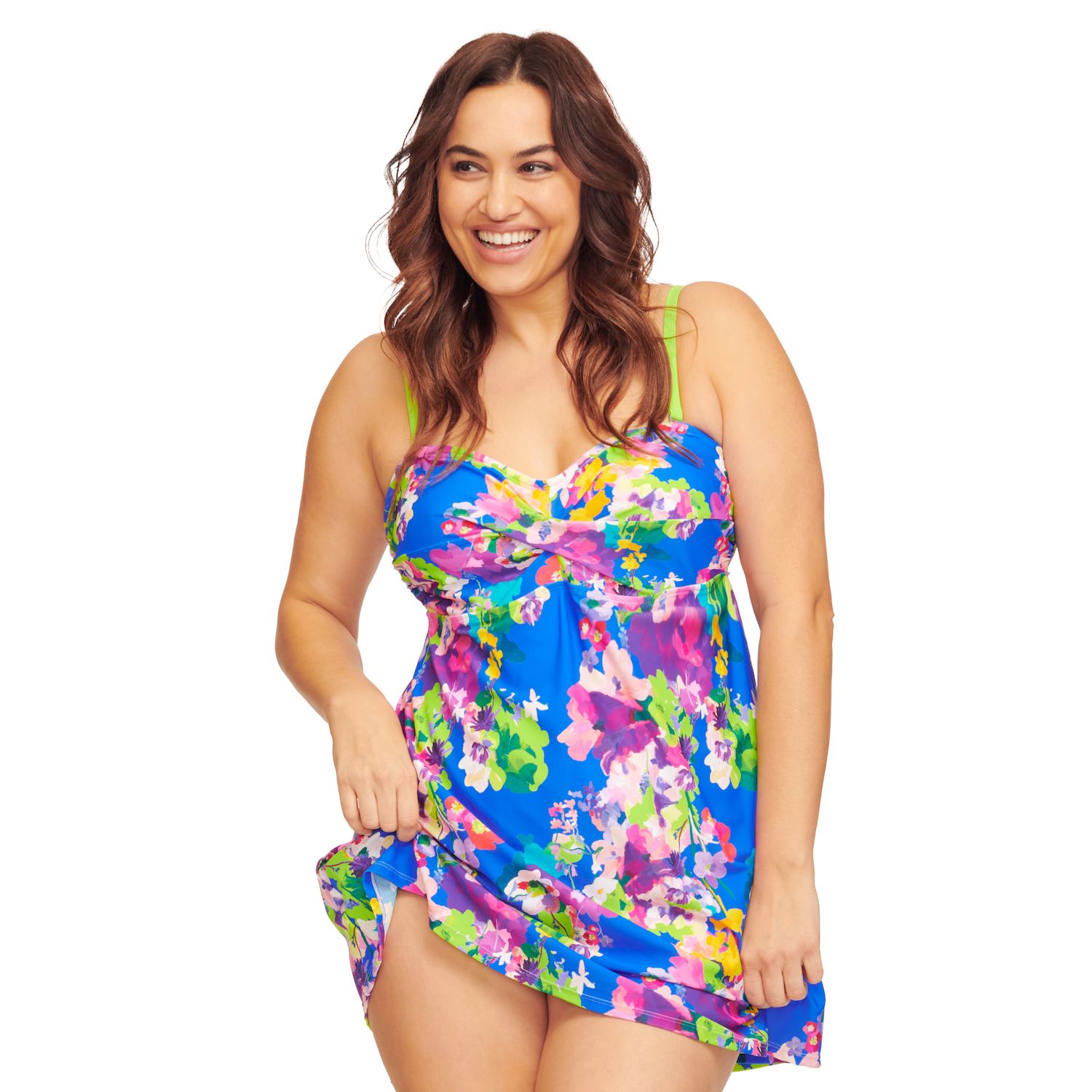 kohls womens plus size bathing suits