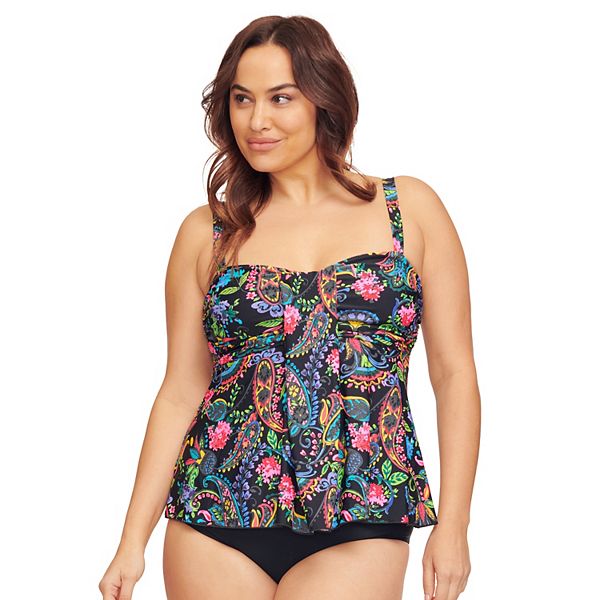 Kohls plus 2024 size swimdress