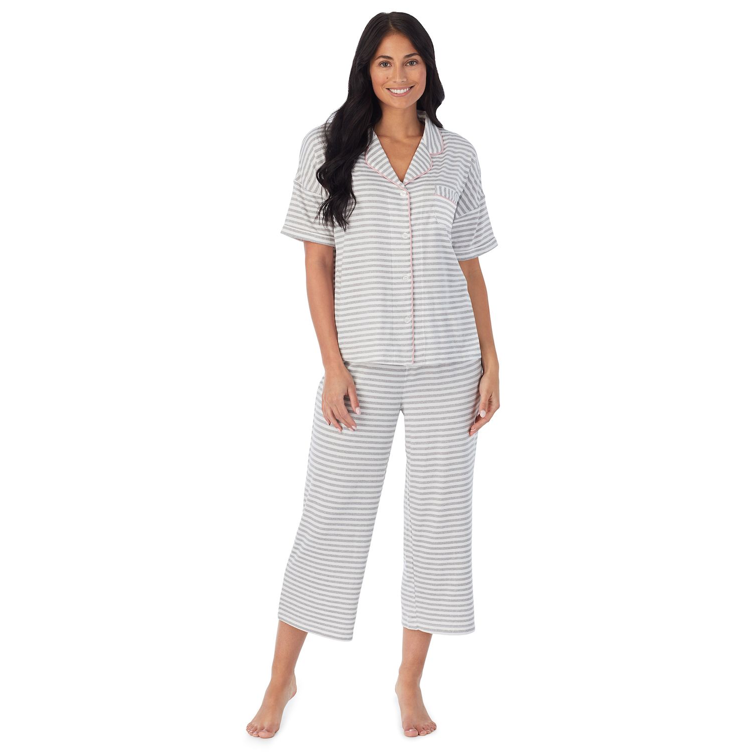 cuddl duds cropped pajamas