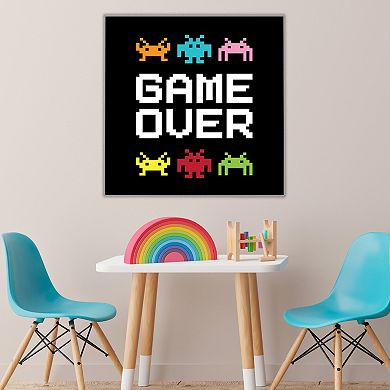 COURTSIDE MARKET Game Over Canvas Wall Art