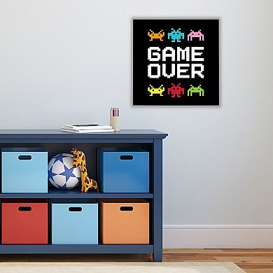 COURTSIDE MARKET Game Over Canvas Wall Art