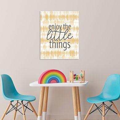 COURTSIDE MARKET Enjoy Little Things Canvas Wall Art