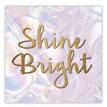 COURTSIDE MARKET Shine Bright II Canvas Wall Art