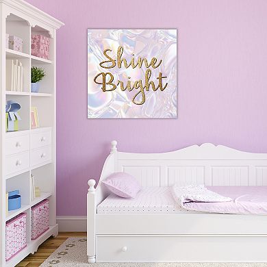 COURTSIDE MARKET Shine Bright II Canvas Wall Art