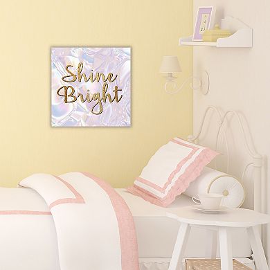COURTSIDE MARKET Shine Bright II Canvas Wall Art