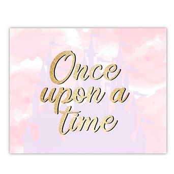 COURTSIDE MARKET Once Upon A Time Canvas Wall Art
