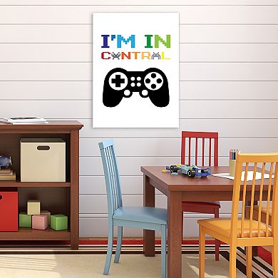 Courtside Market I'm In Control Canvas Art Wall Decor