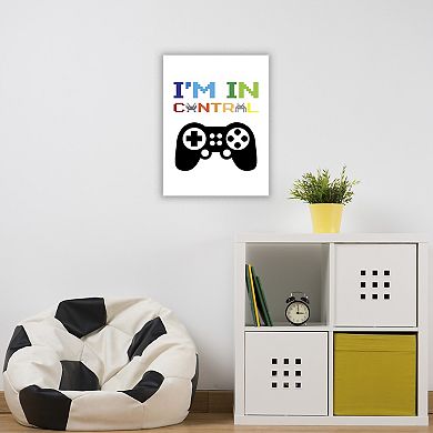 Courtside Market I'm In Control Canvas Art Wall Decor