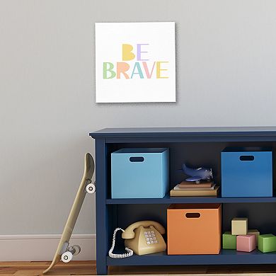 Courtside Market Be Brave Canvas Art Wall Decor