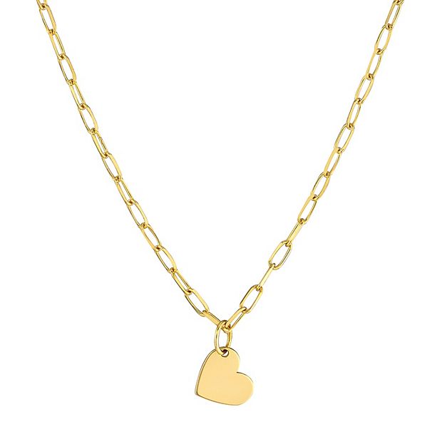 Kohls 14k store gold necklace