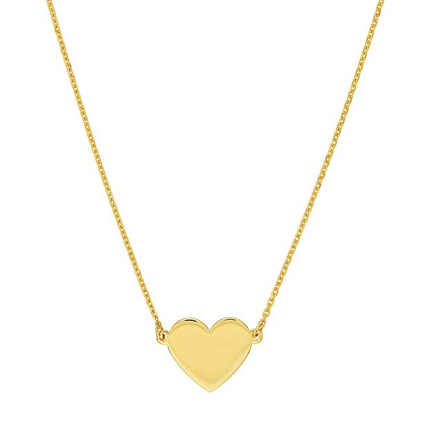 Kohls necklace deals gold