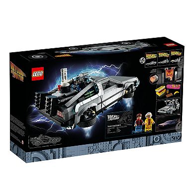LEGO Back to the Future Time Machine 10300 Building Kit for Adults (1,856 Pieces)